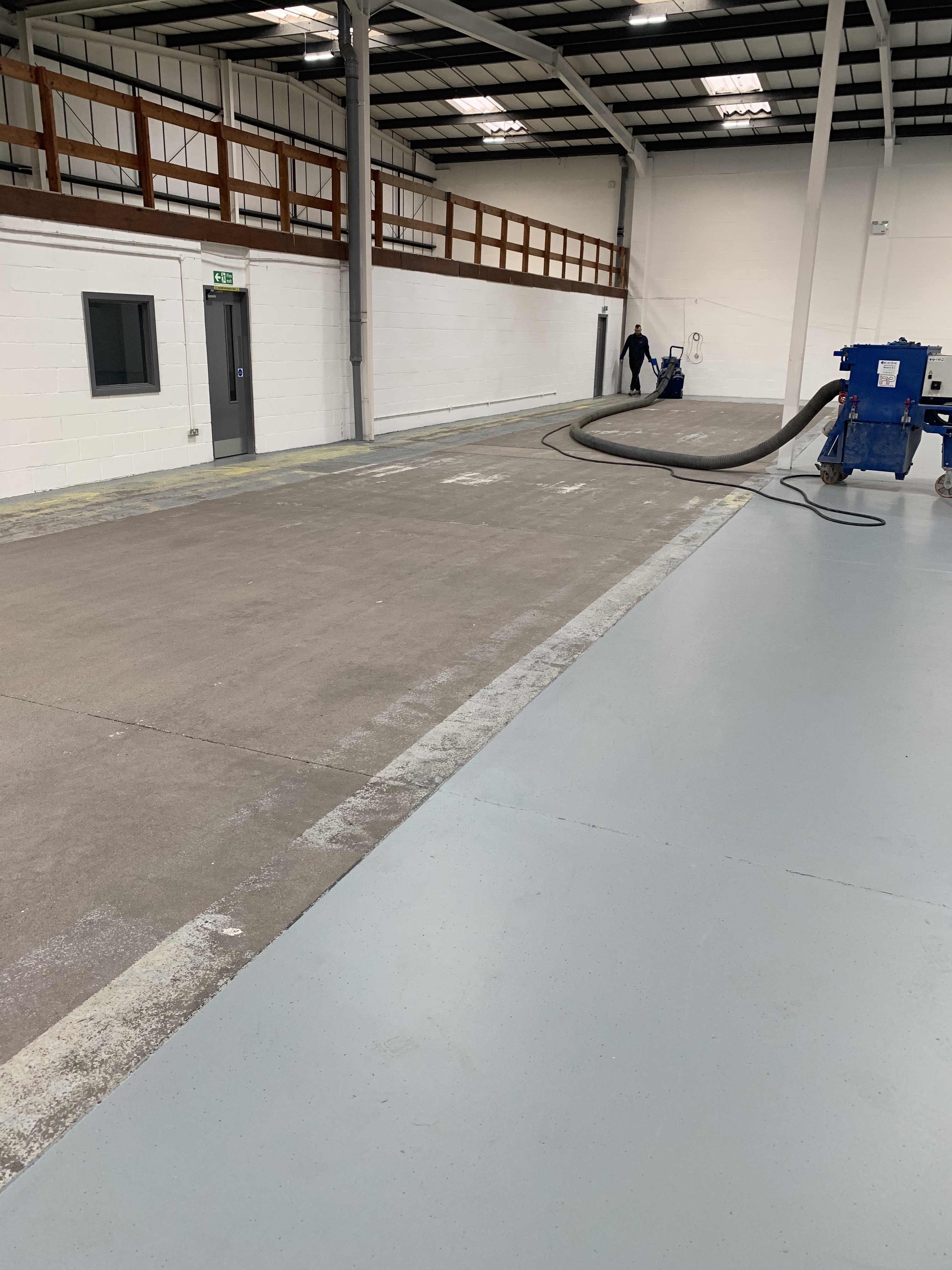 Shot-blasting Preparation