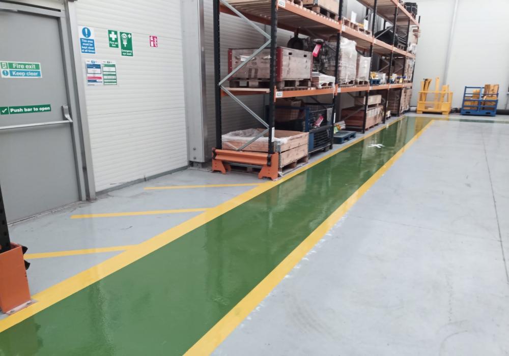 resin flooring walkways