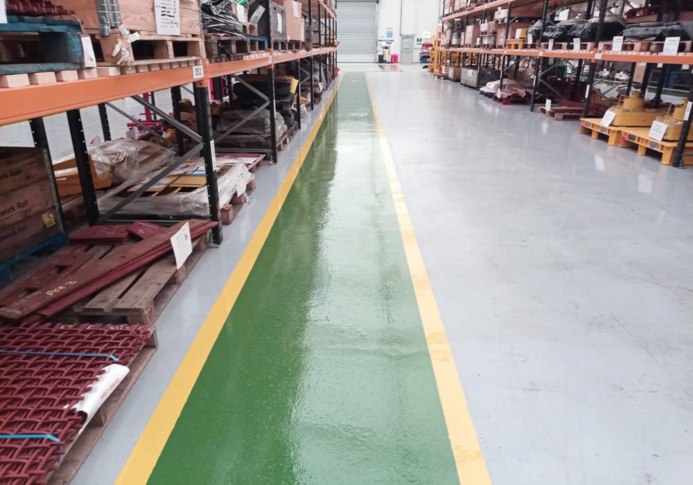 resin flooring walkways