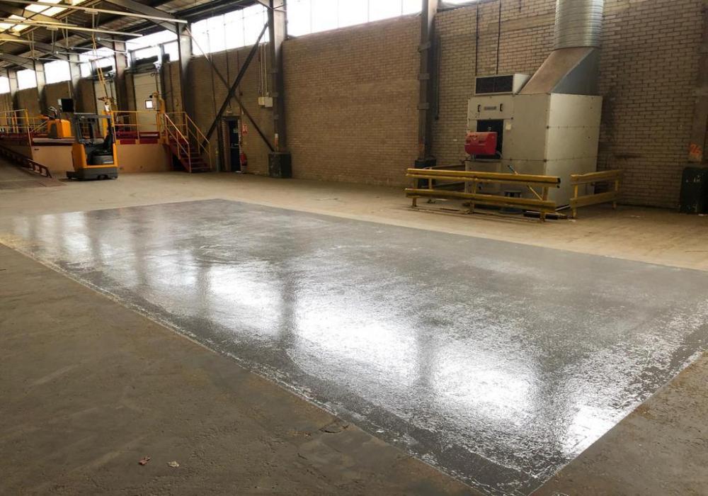 Warehouse floor repair