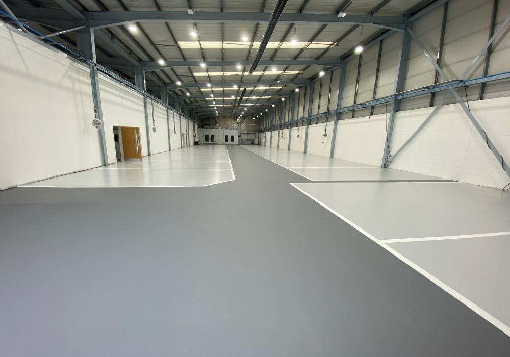 New Resin Surface for Car Repair Centre Scotland