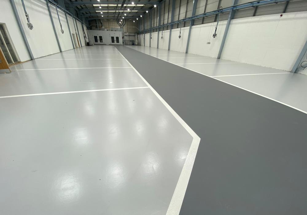 New Resin Surface for Car Repair Centre Scotland