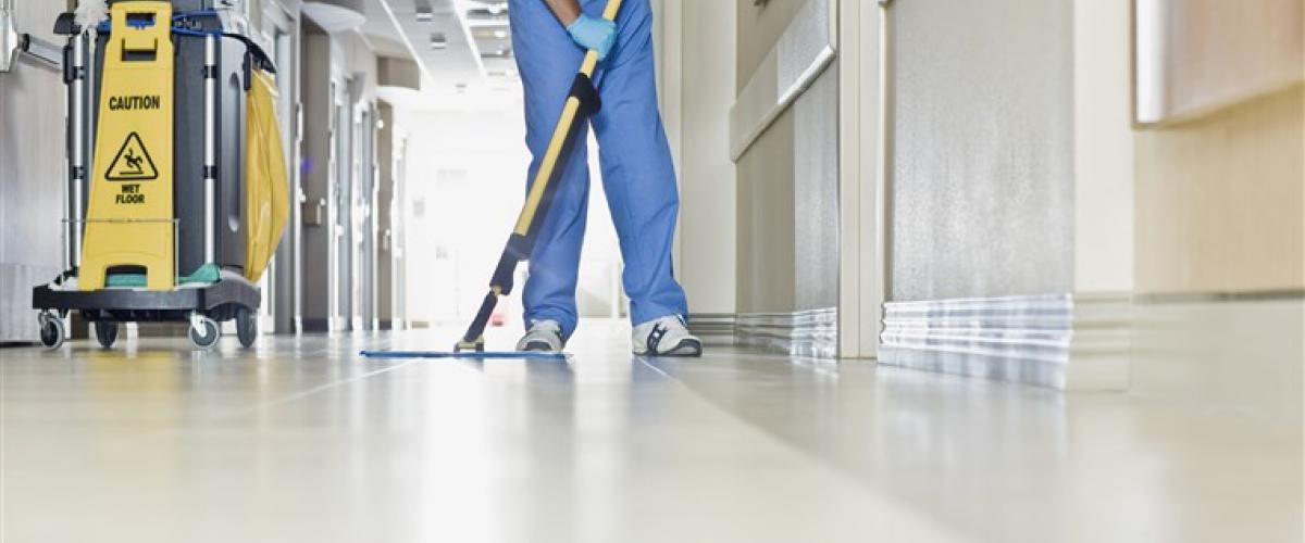Healthcare resin flooring
