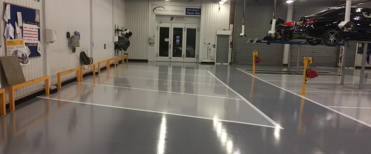 Resin hight build floor coating