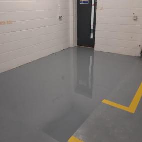 Resin floor repairs