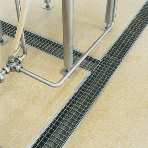 food preparation resin flooring