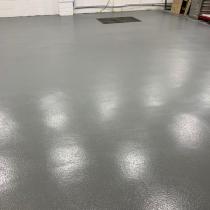 9mm Polyurethane screed resin floor installer Stoke